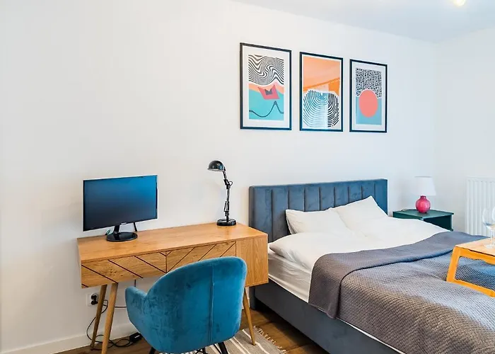 Apartman Bagry - Parking, Balcony, Workspace - By Rentujemy