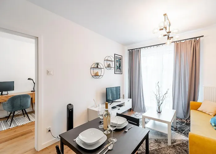 Bagry - Parking, Balcony, Workspace - By Rentujemy Apartman